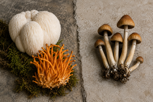 Functional vs. Magic Mushrooms